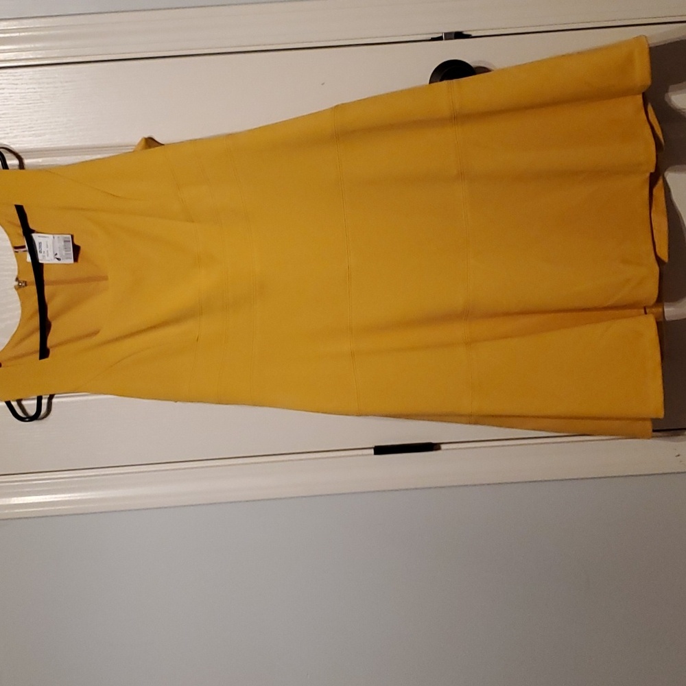 Yellow Tommy Hilfiger skater dress